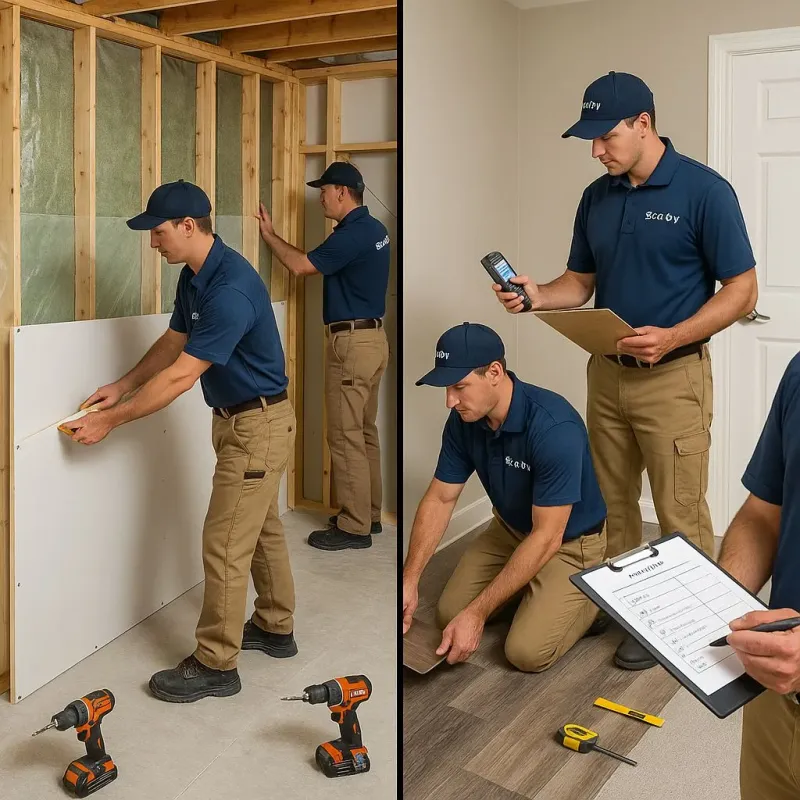 Repairs and Reconstruction process in Salem, AR